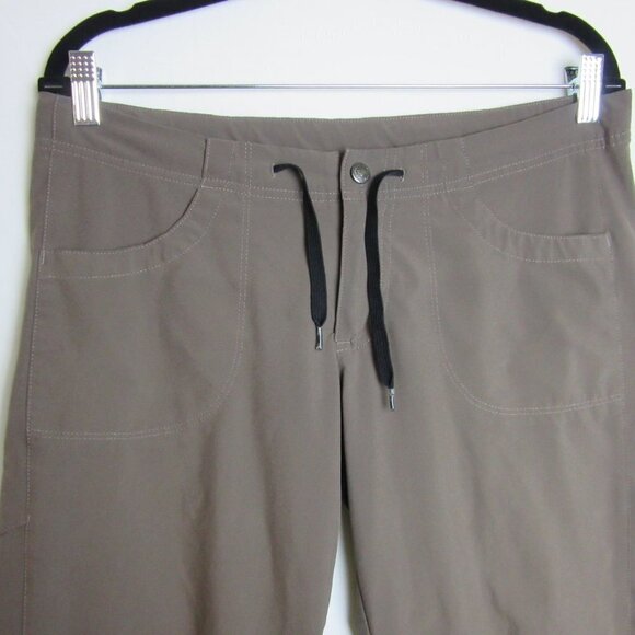 Patagonia Brown Kicking Capri Pants Women's 6 - Picture 2 of 6